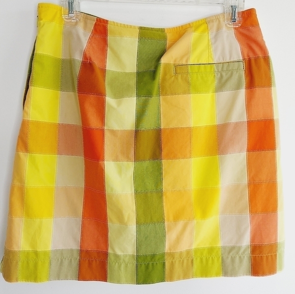 LIZGOLF By Liz Claiborne Multi colored golf skort Size 8 with Deep Pockets EUC - Picture 4 of 16